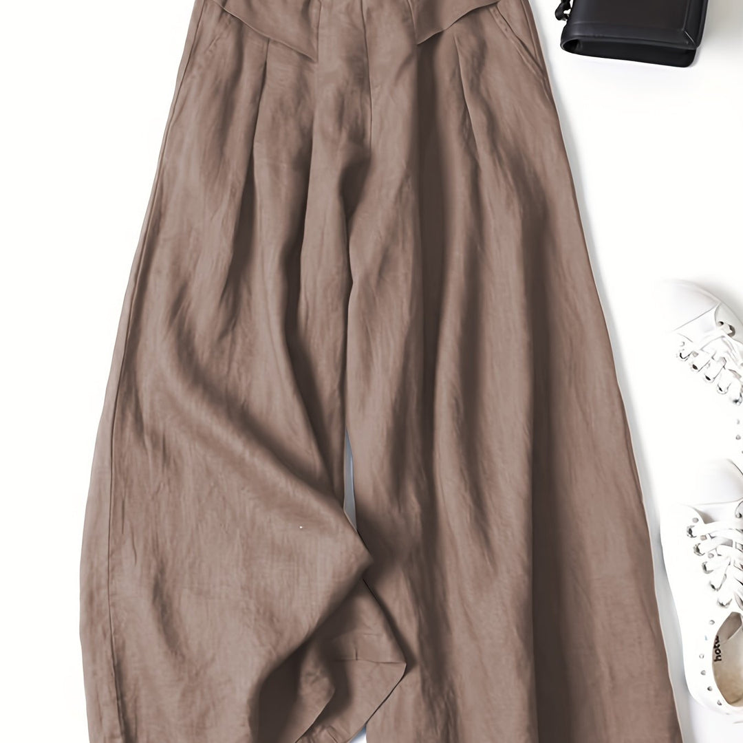 Stylische Weite Damen Hose
