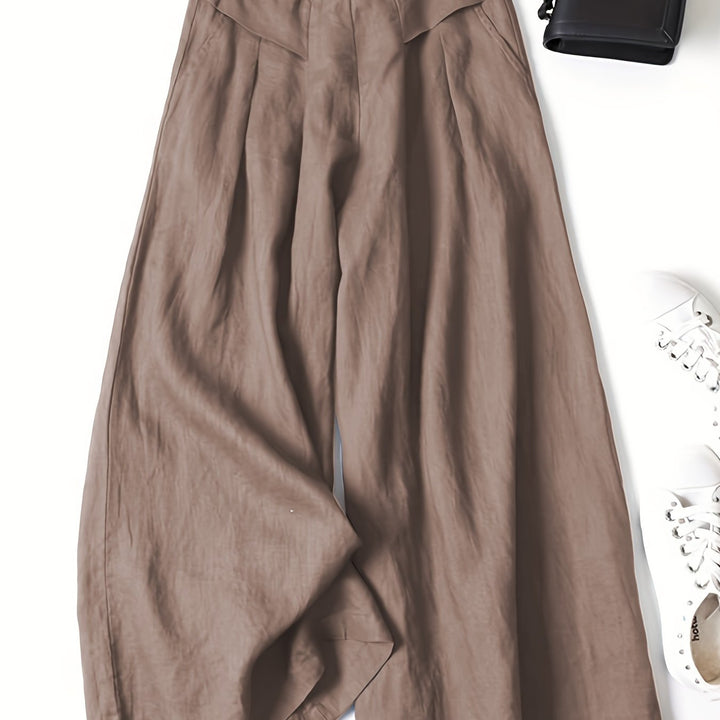 Stylische Weite Damen Hose