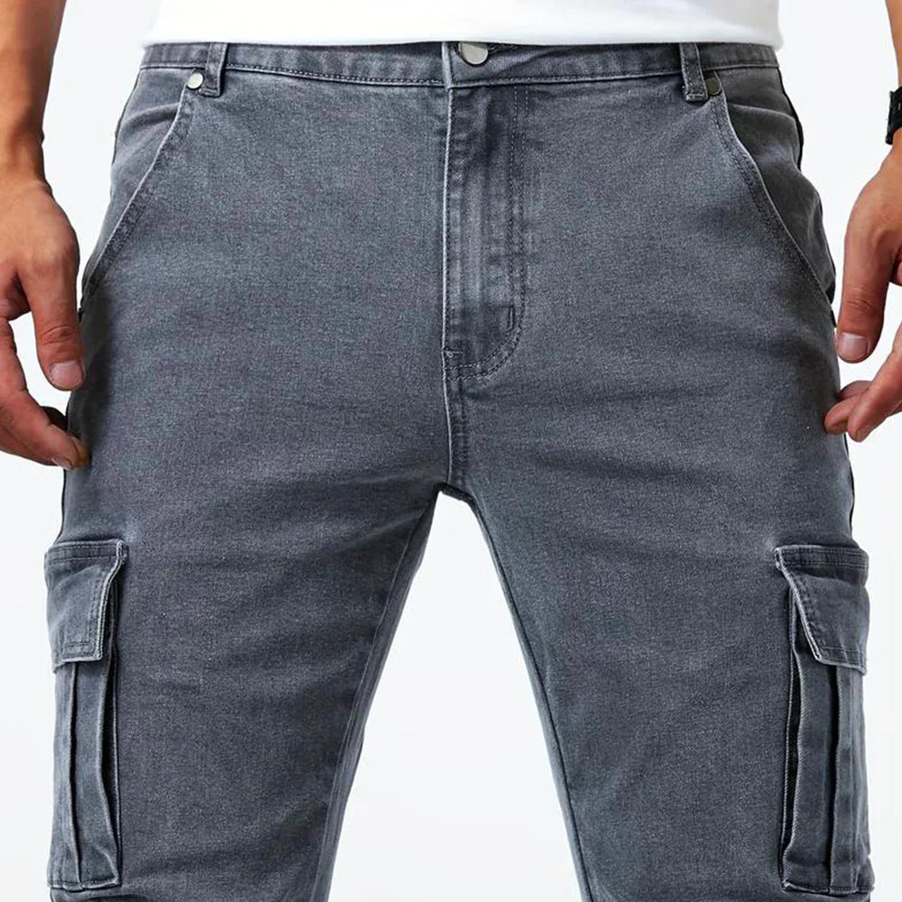 Xavier Stretch Damen Cargo-Jeans