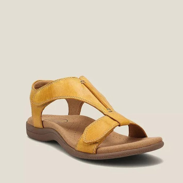 Bequeme Damen Leder-Sandalen