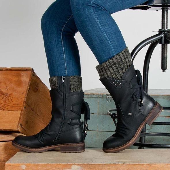 Sina Modische Damen Stiefel