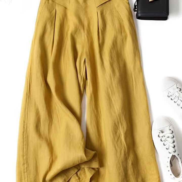 Stylische Weite Damen Hose