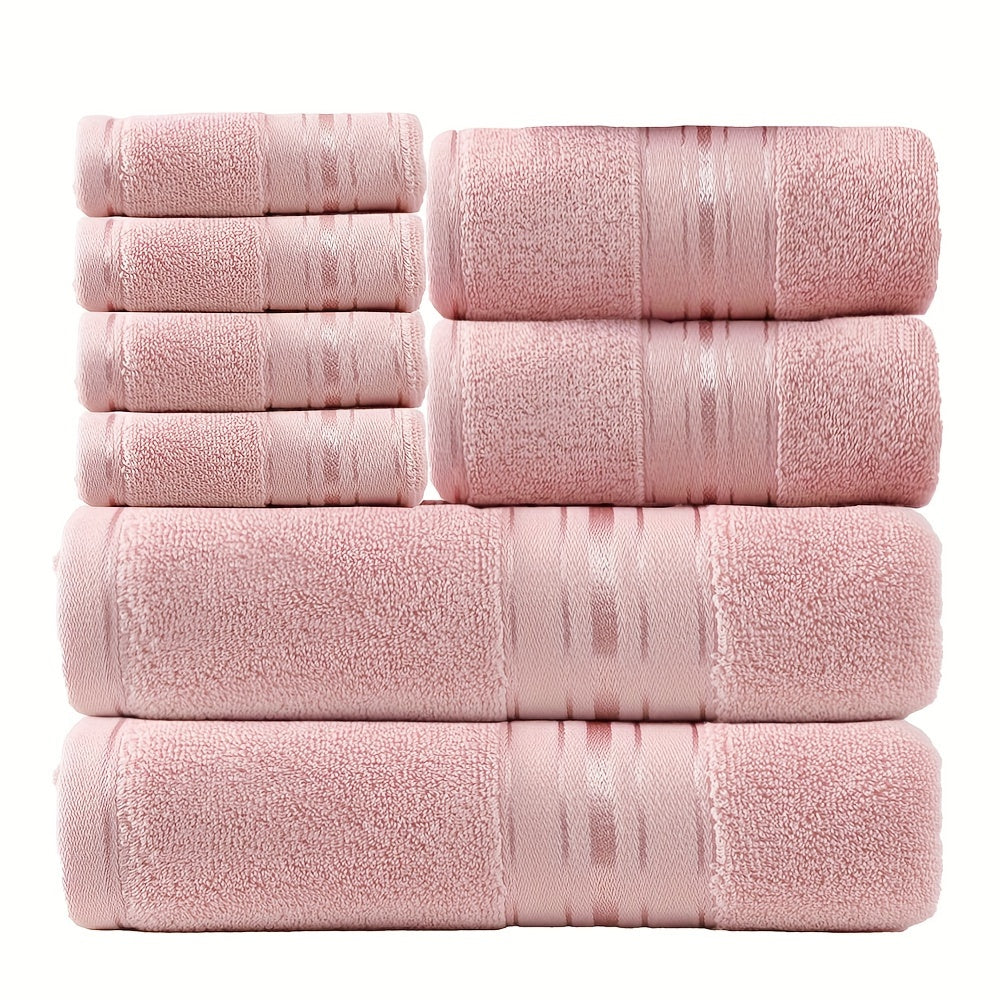Weiche Damen Badetuch-Set 8-teilig