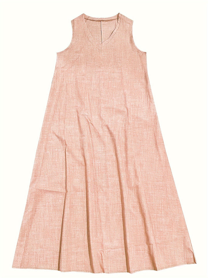 Leichtes Leinenkleid Damen Sommerkleid