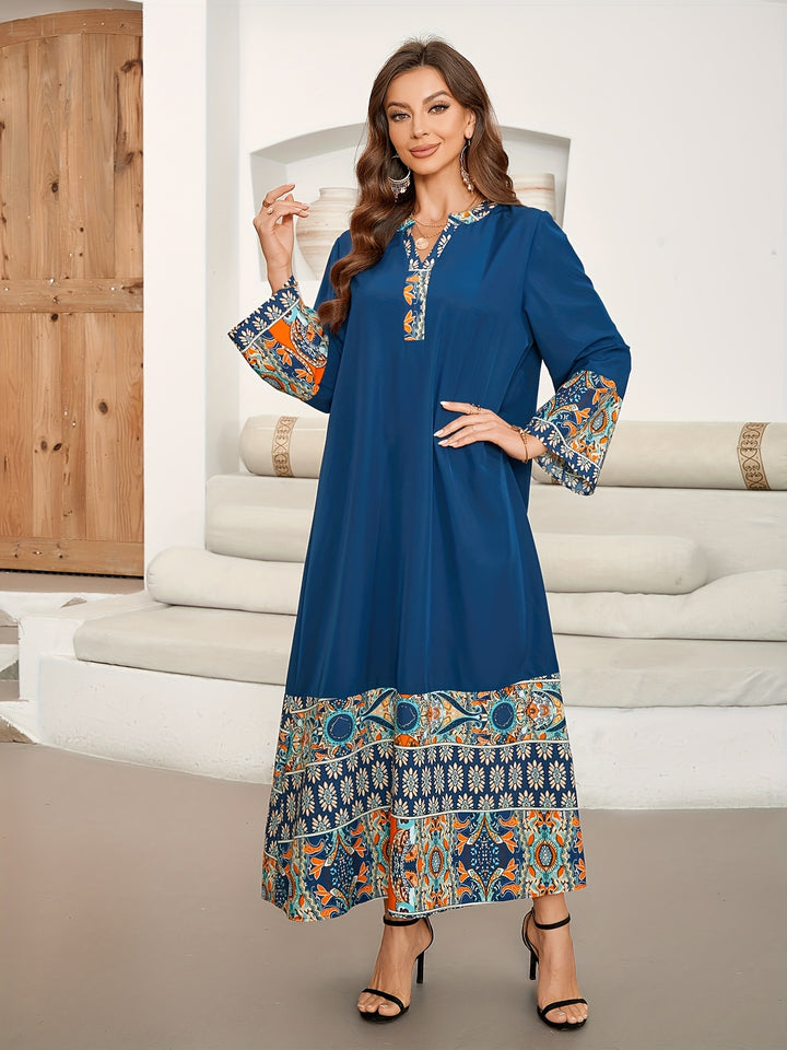 Elegantes Damen Kaftan-Kleid