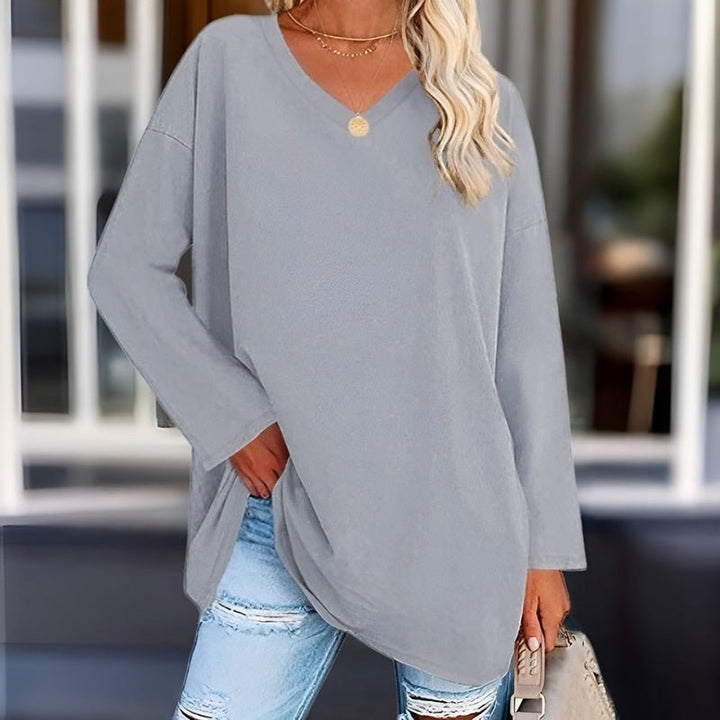 Weicher Damen Langarm-Pullover