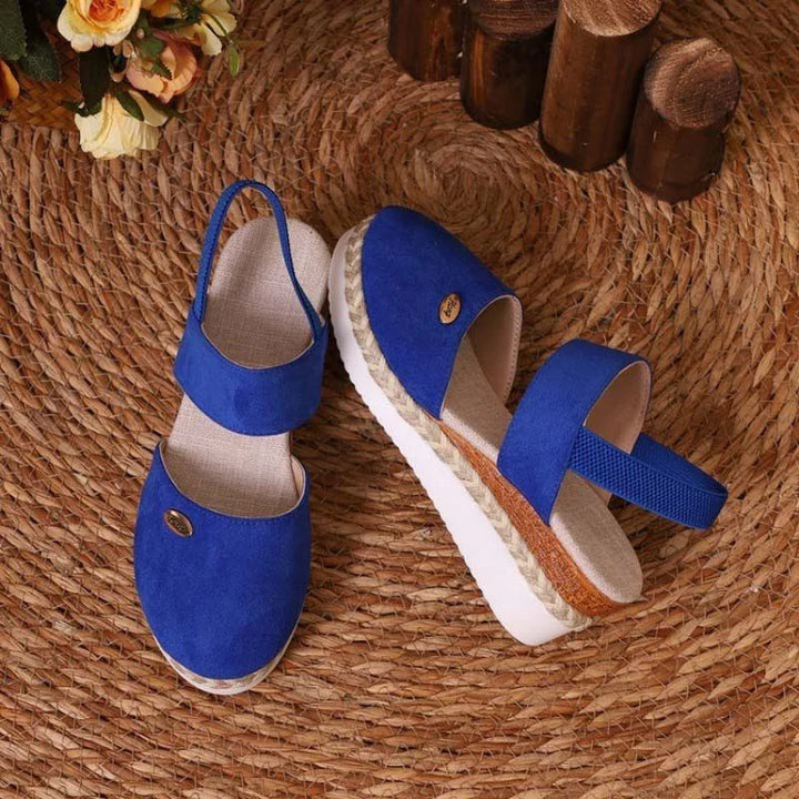 Bequeme Damen Plateau-Sandalen