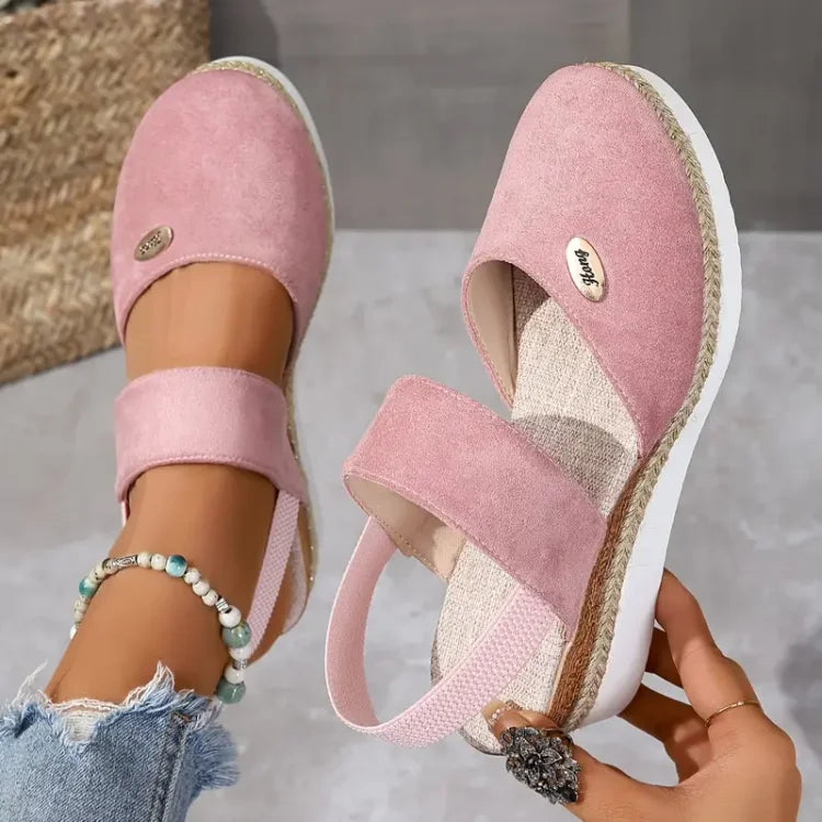 Bequeme Damen Plateau-Sandalen