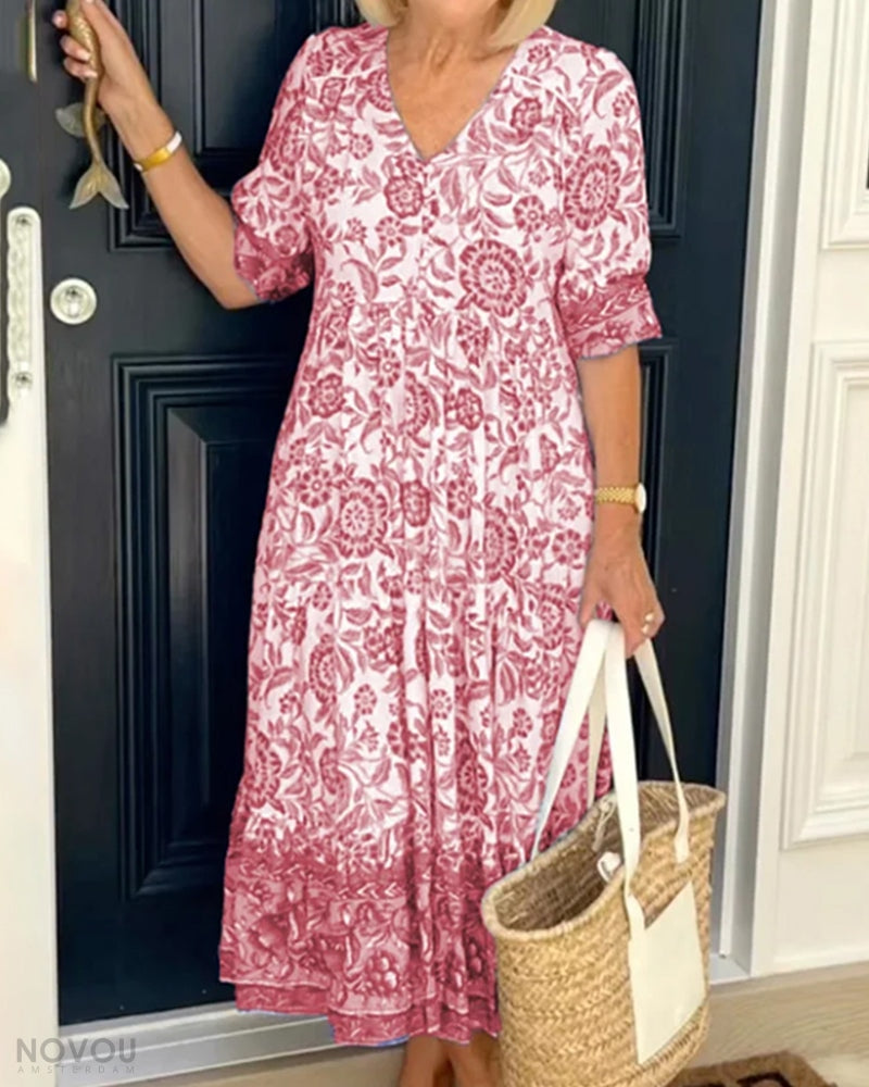 Lässiges locker geschnittenes Damen Kleid