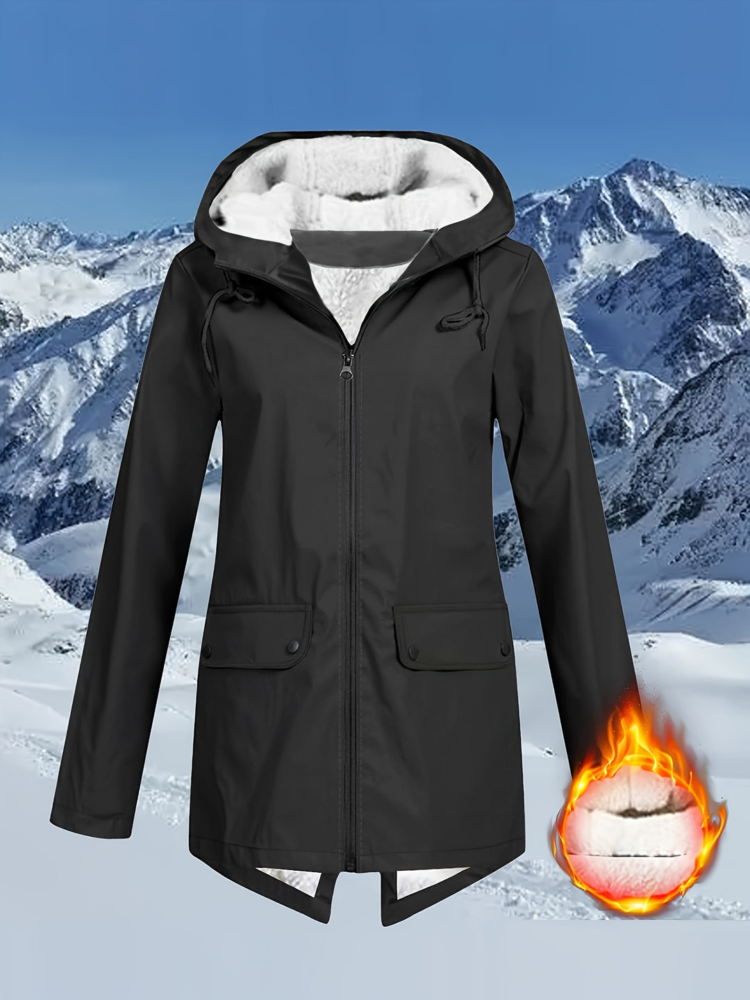 Marisa Warme Damen Winterjacke