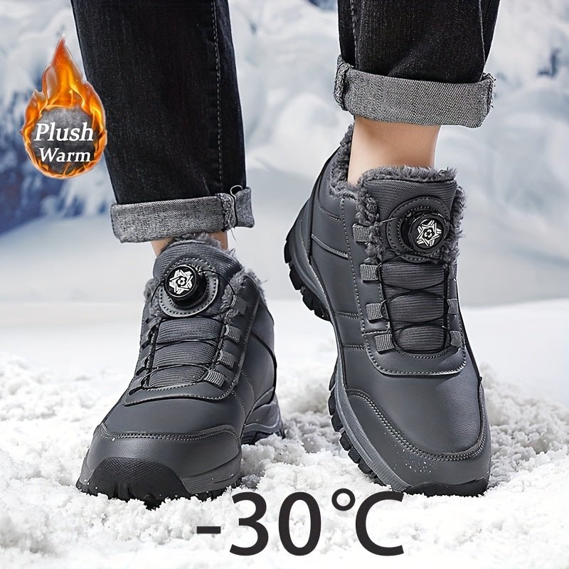 Trendige Damen Schnallenstiefel