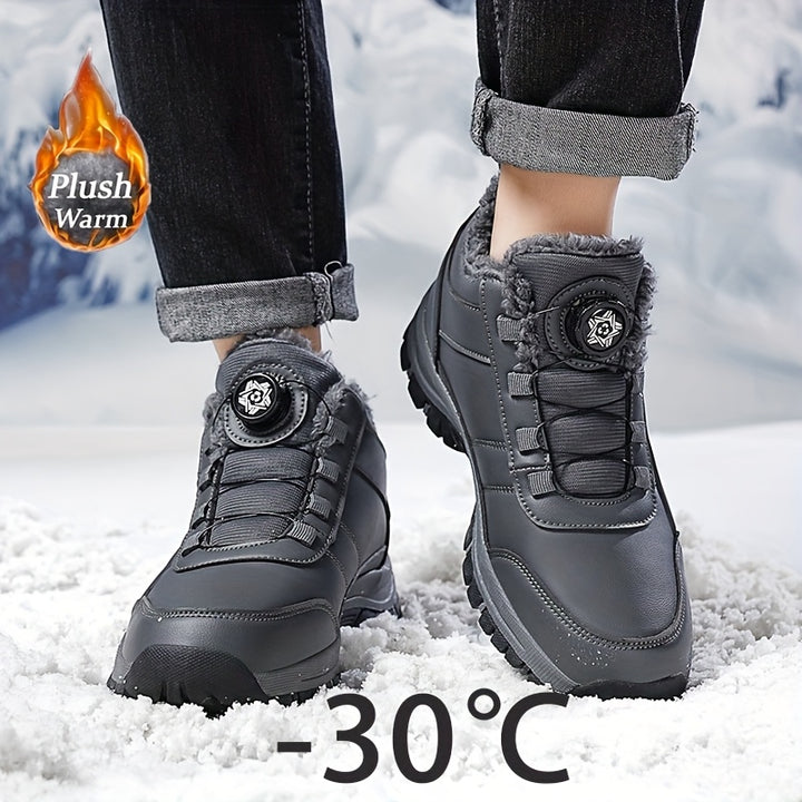 Trendige Damen Schnallenstiefel