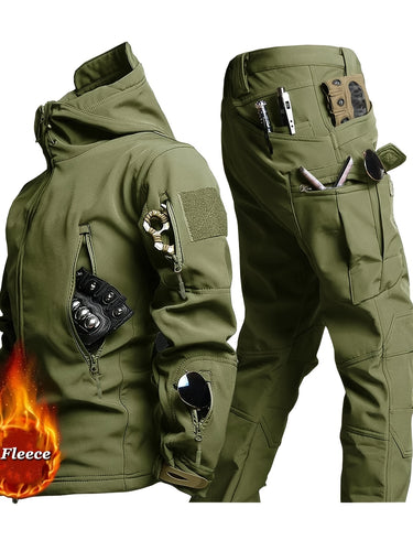 Atmungsaktiver Herren Softshell-Sportanzug