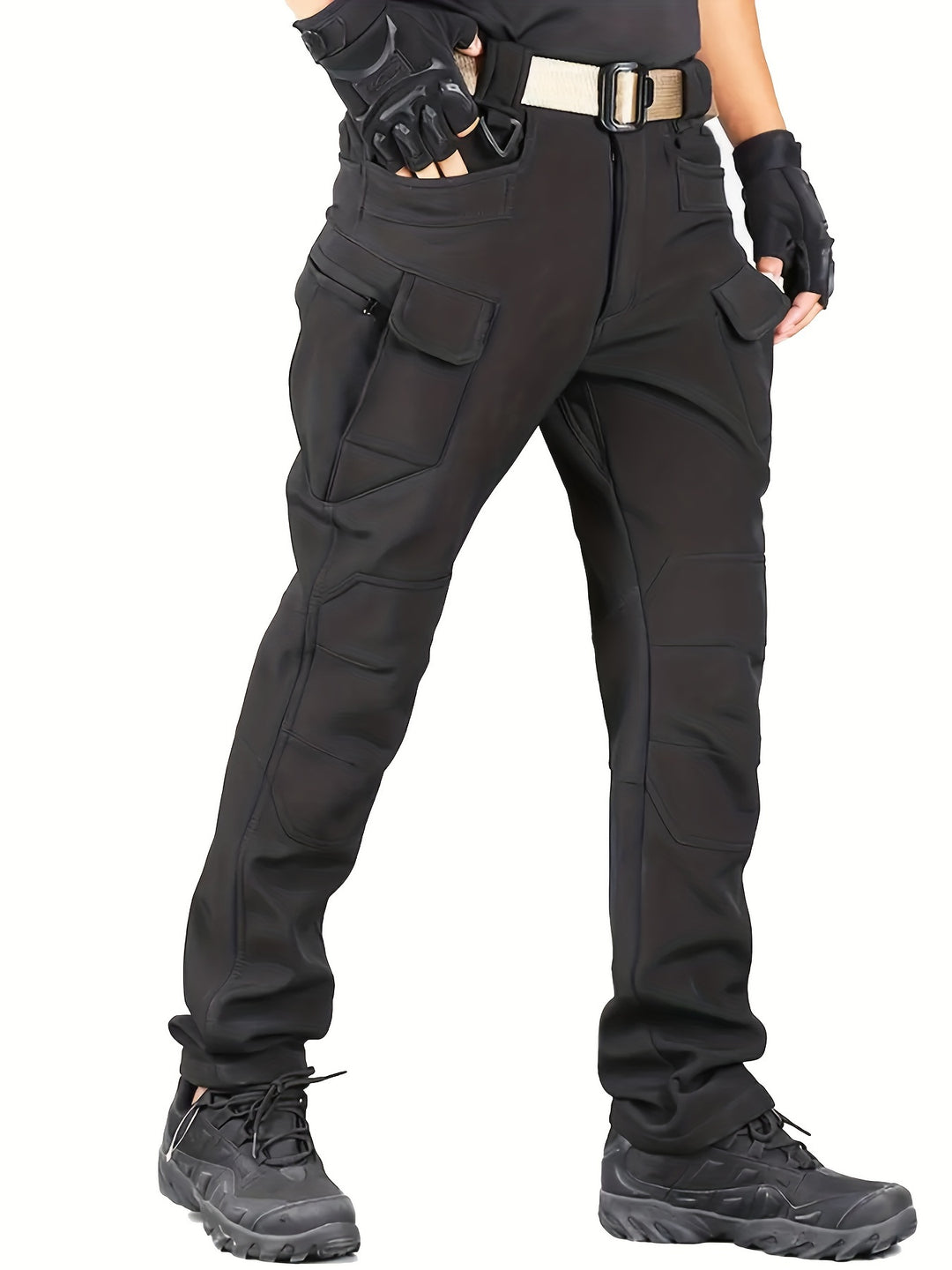 Warme Fleece-gefütterte Damen Taktische Hose