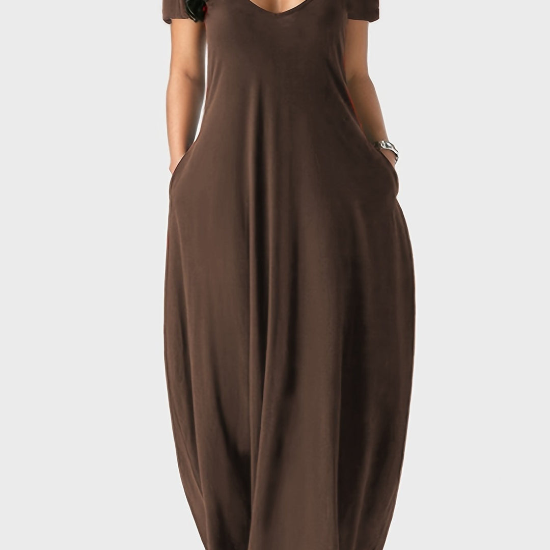 Lässiges Damen Maxikleid