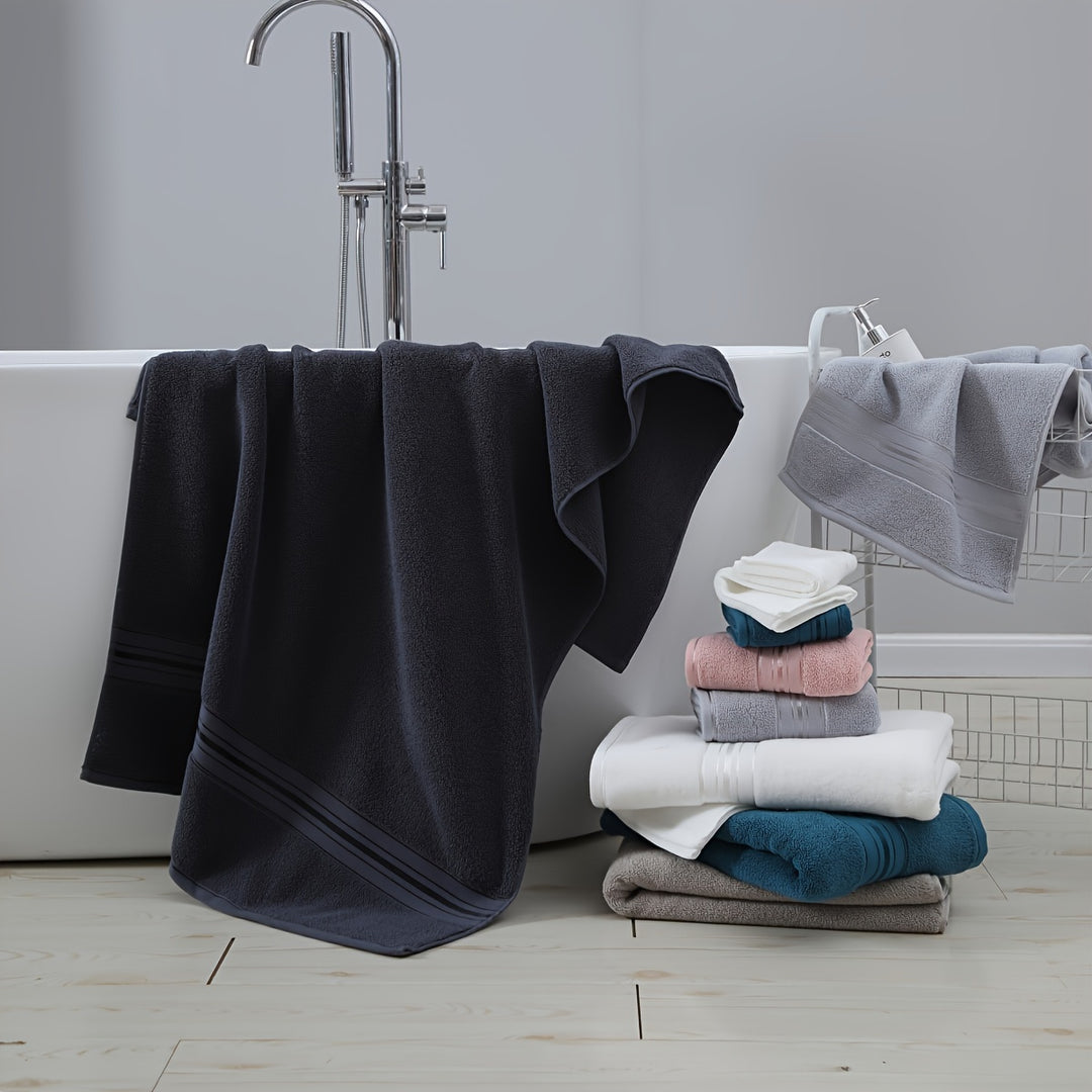 Weiche Damen Badetuch-Set 8-teilig