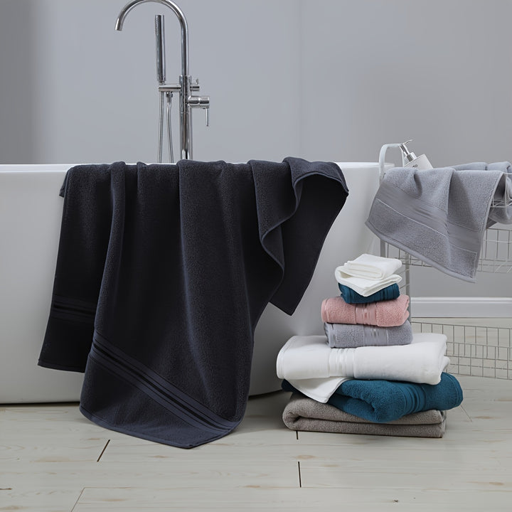 Weiche Damen Badetuch-Set 8-teilig