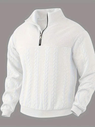 Klassischer Vintage Herren Strickpullover