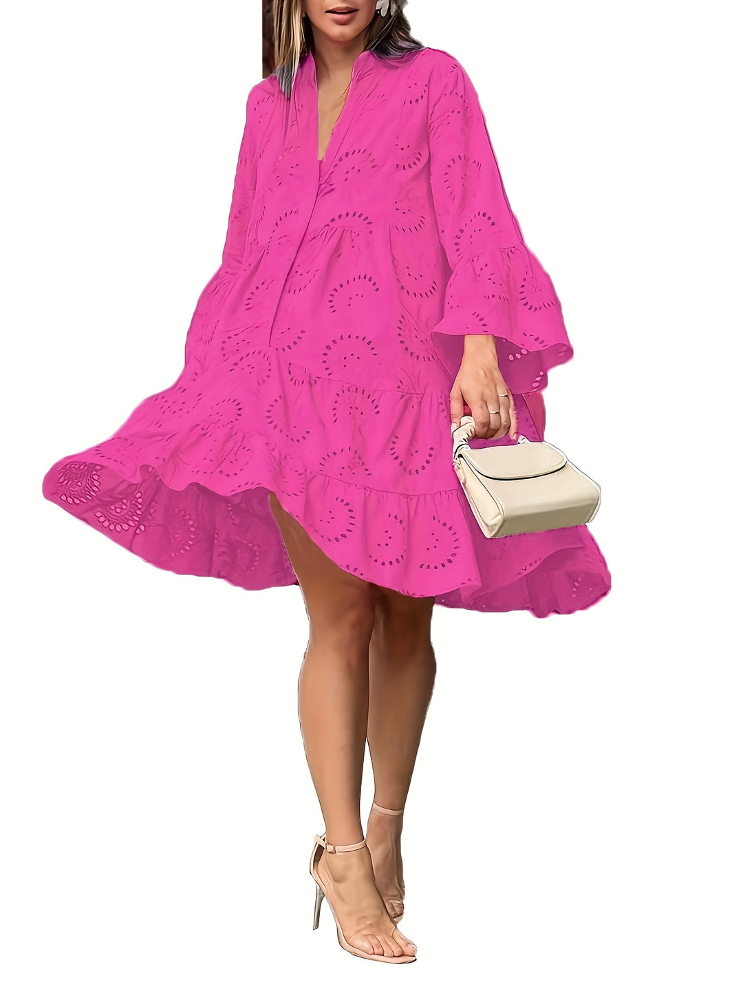 Elegantes Damen Blusenkleid