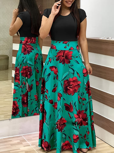 Elegant Damen Maxikleid