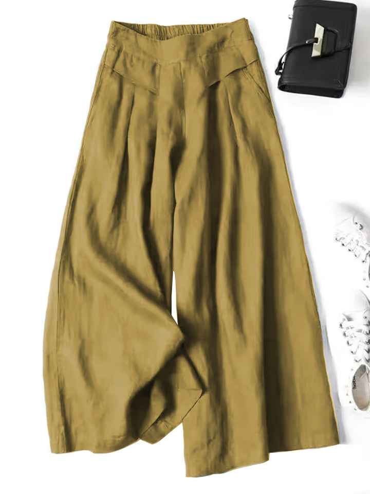 Stylische Weite Damen Hose