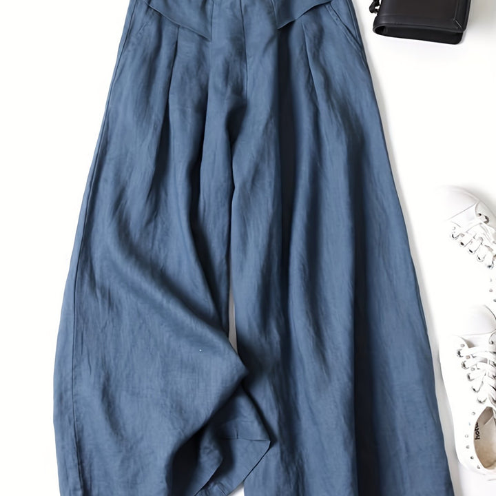 Stylische Weite Damen Hose