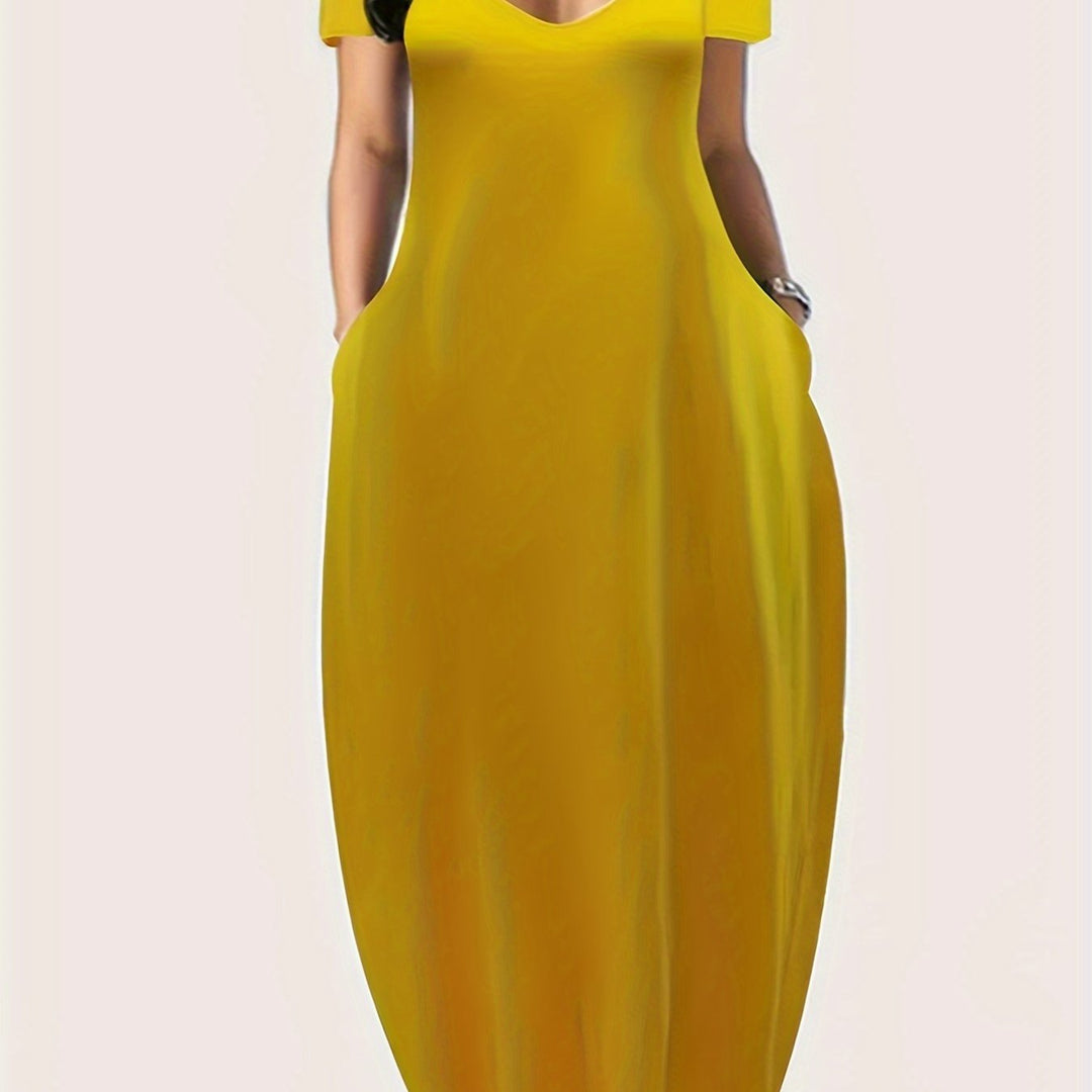 Lässiges Damen Maxikleid