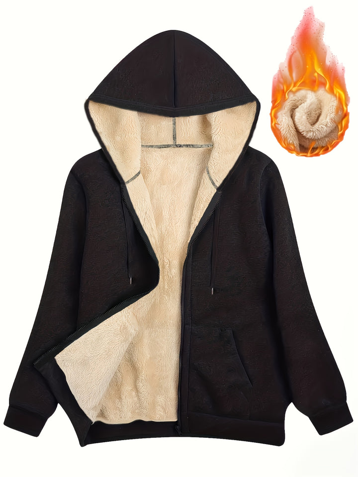 Moly Kuscheliger Damen Fleecejacke