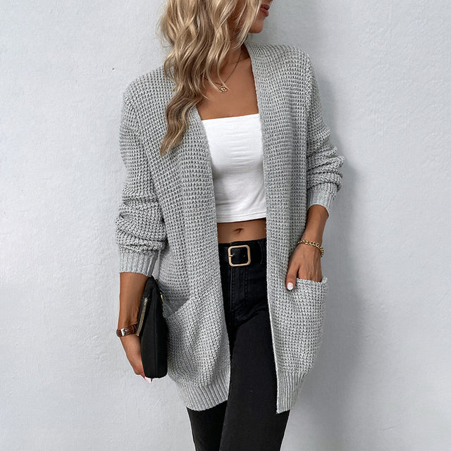 Theresa - Kuscheliger & Praktischer Damen Cardigan