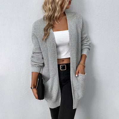 Theresa - Kuscheliger & Praktischer Damen Cardigan