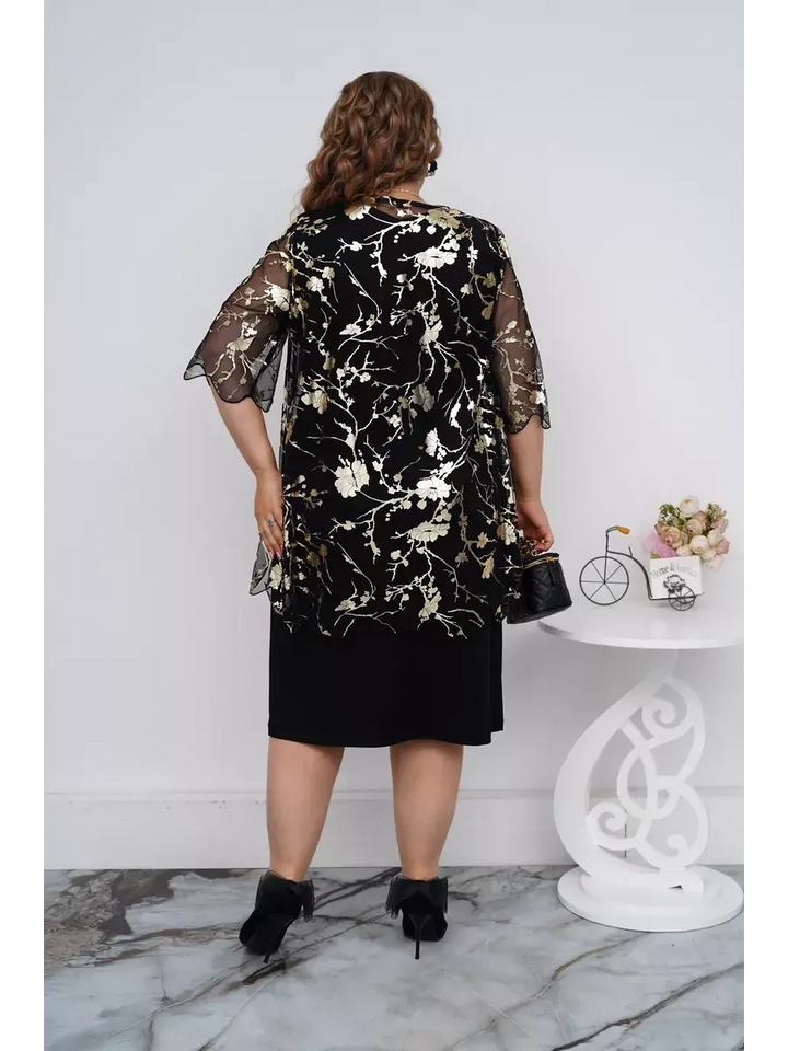 Elegante Damen Bluse mit Blumendruck