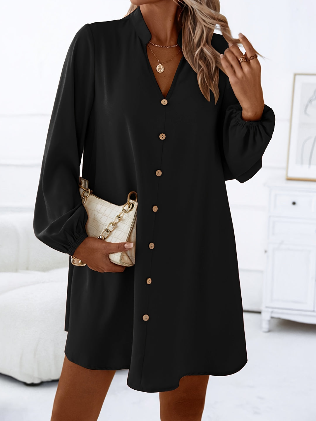 Leichtes Damen A-Linien Kleid