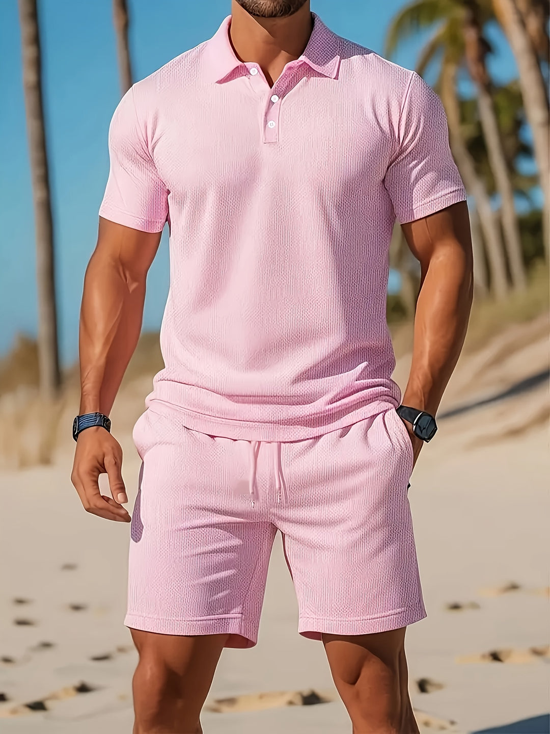 Leichtes Sommer Herren Set