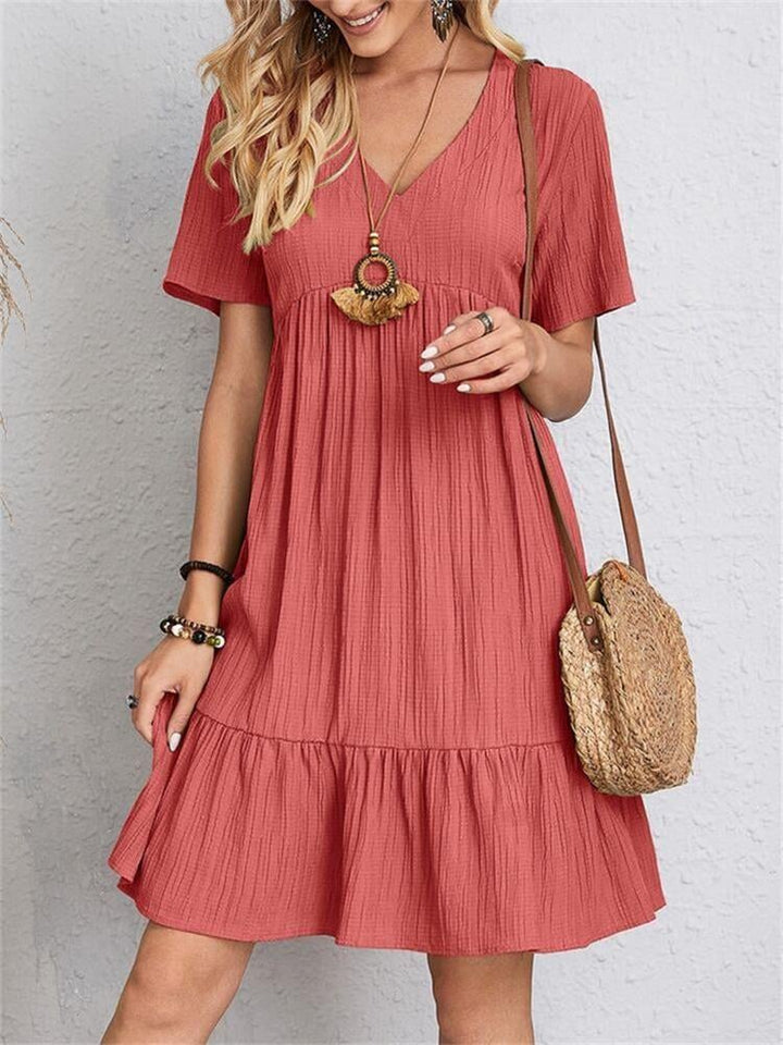 Elegantes Bequemes Damen Kleid