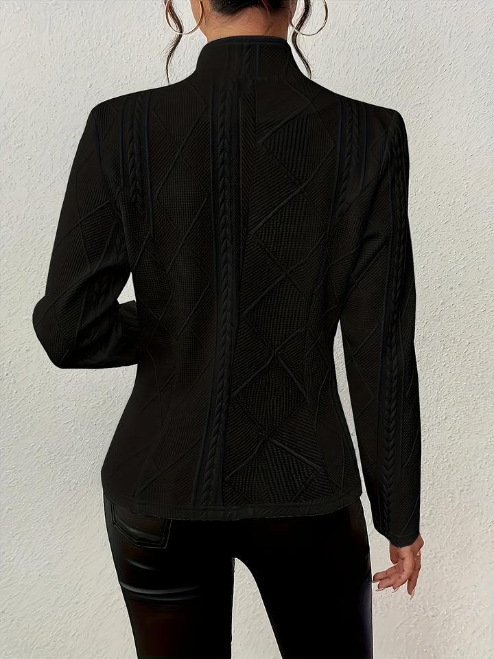 Eleganter Damen Strickjacke Cardigan mit Knöpfen