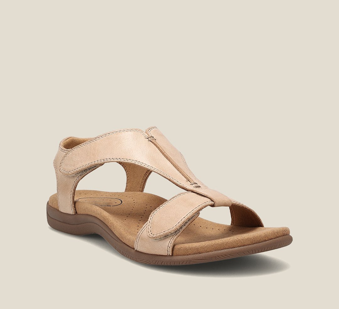 Bequeme Damen Leder-Sandalen