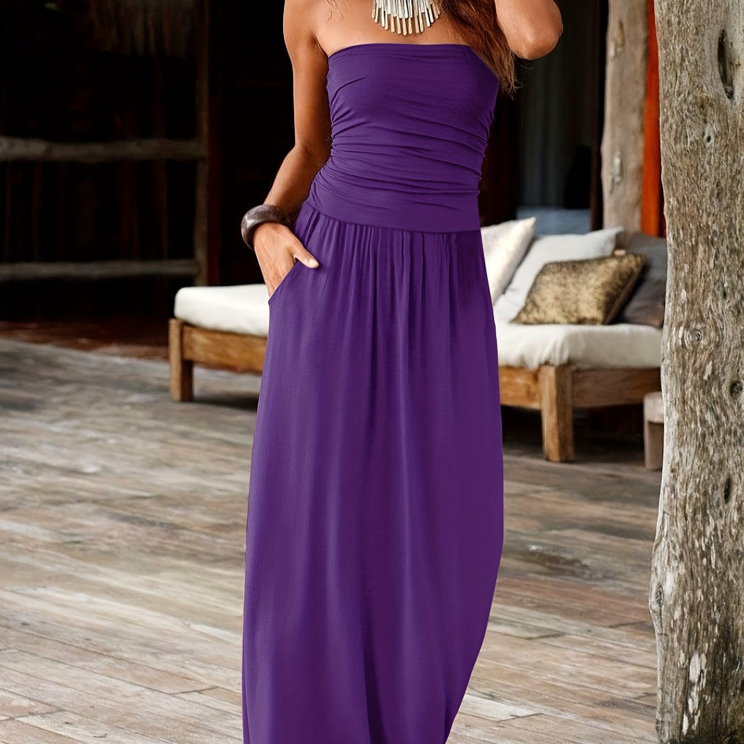 Elegant Damen Maxikleid