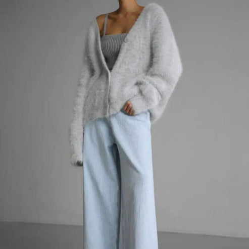 Celeste Weicher Damen Cardigan