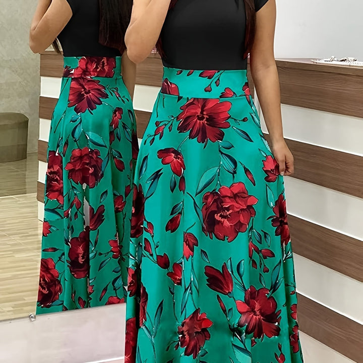 Elegant Damen Maxikleid
