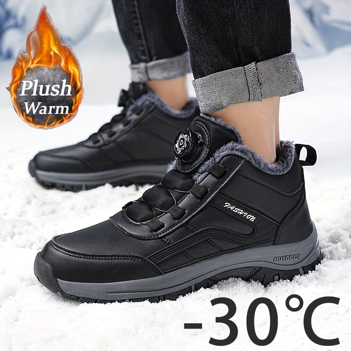 Trendige Damen Schnallenstiefel