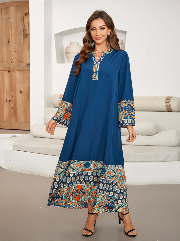 Elegantes Damen Kaftan-Kleid