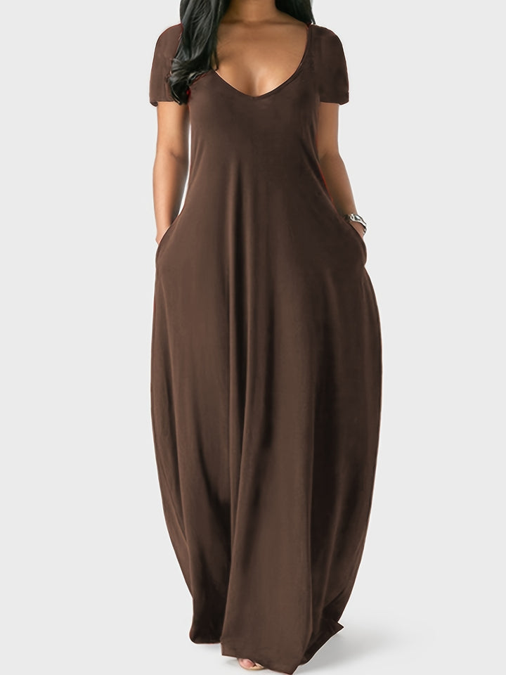 Lässiges Damen Maxikleid