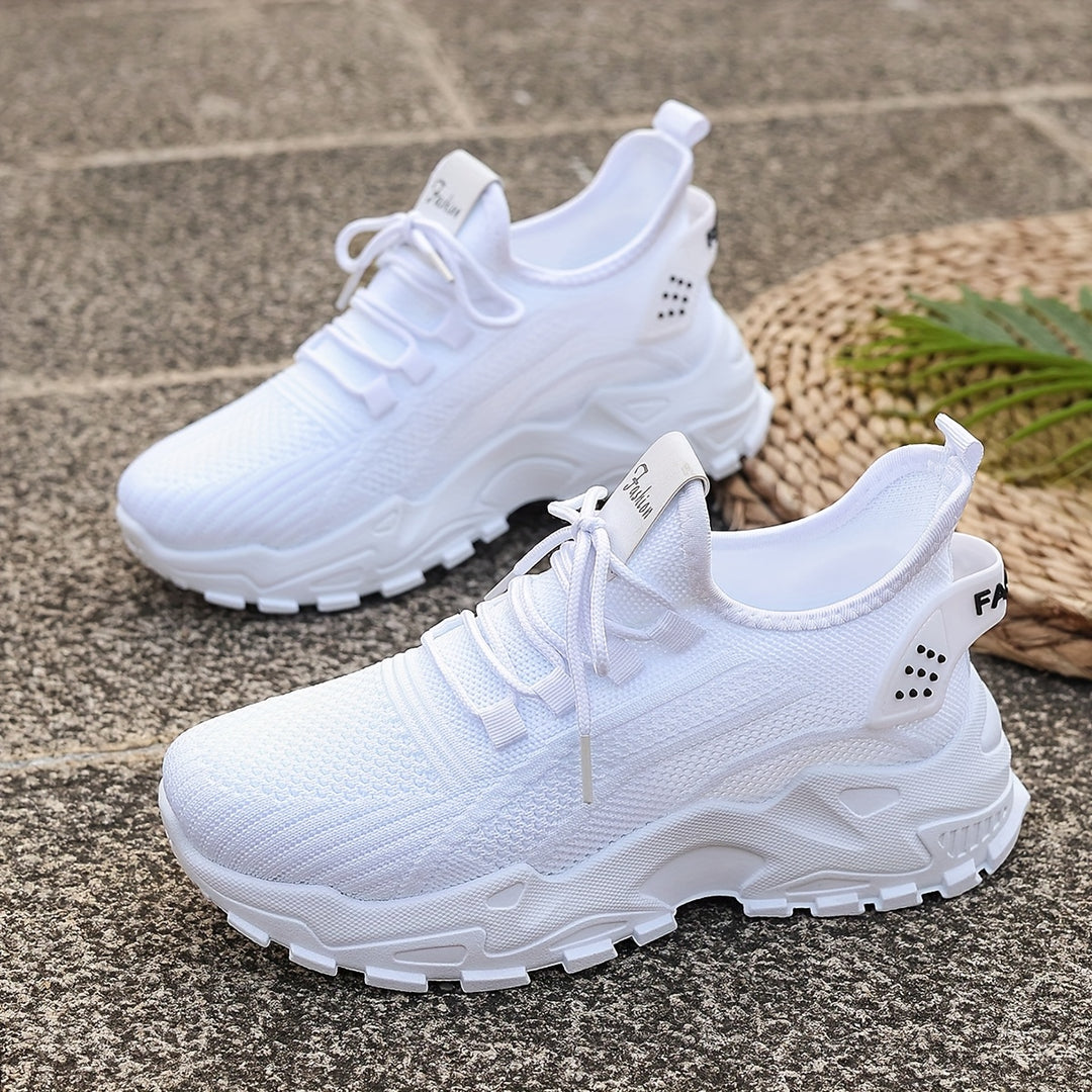 Atmungsaktive Bequeme Damen Strick-Sneaker