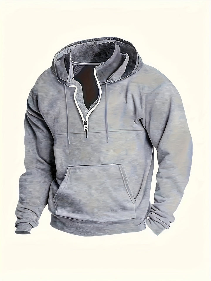 Tommie Sportliches Herren Zip-Sweatshirt