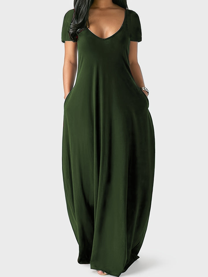 Lässiges Damen Maxikleid