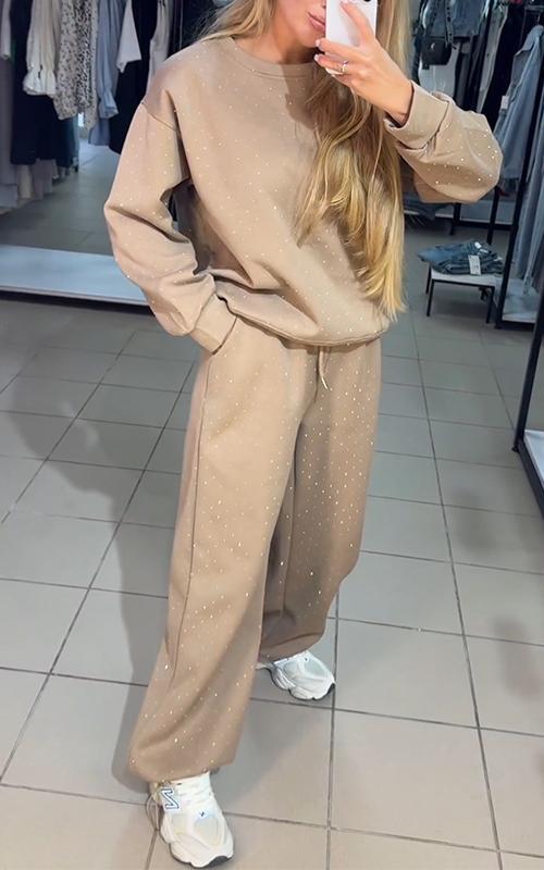 Eleganter Damen Zweiteiler Lang