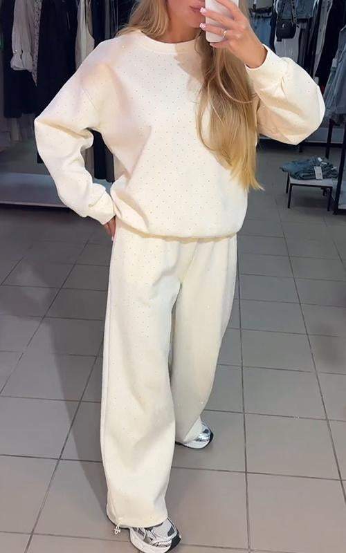 Eleganter Damen Zweiteiler Lang