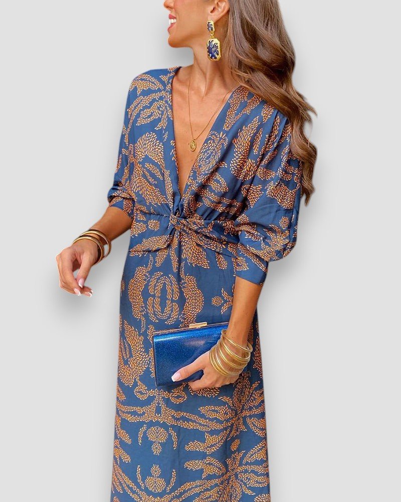 Zeitloses Klassisches Damen Kleid