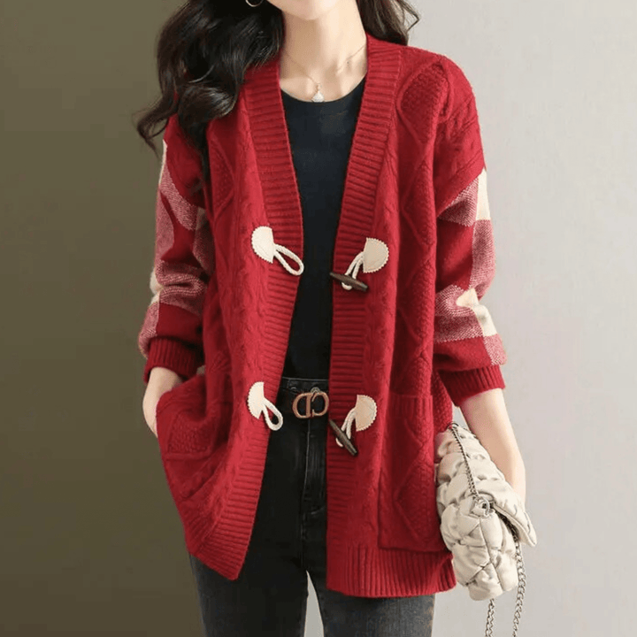 Blaire Eleganter Damen Cardigan mit Taschen