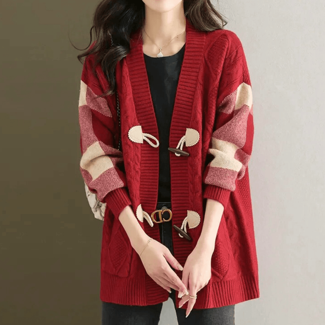 Blaire Eleganter Damen Cardigan mit Taschen